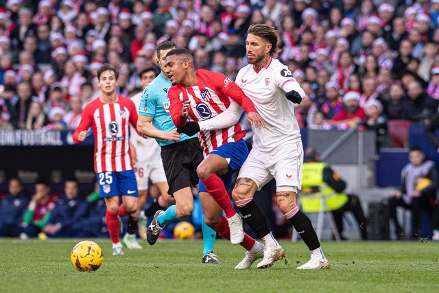 O gesto de Sergio Ramos que irritou os adeptos do Atlético Madrid (vídeo)