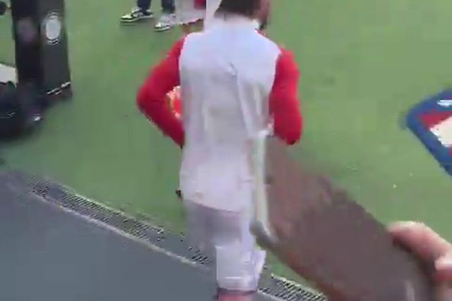 O gesto de Sergio Ramos que irritou os adeptos do Atlético Madrid