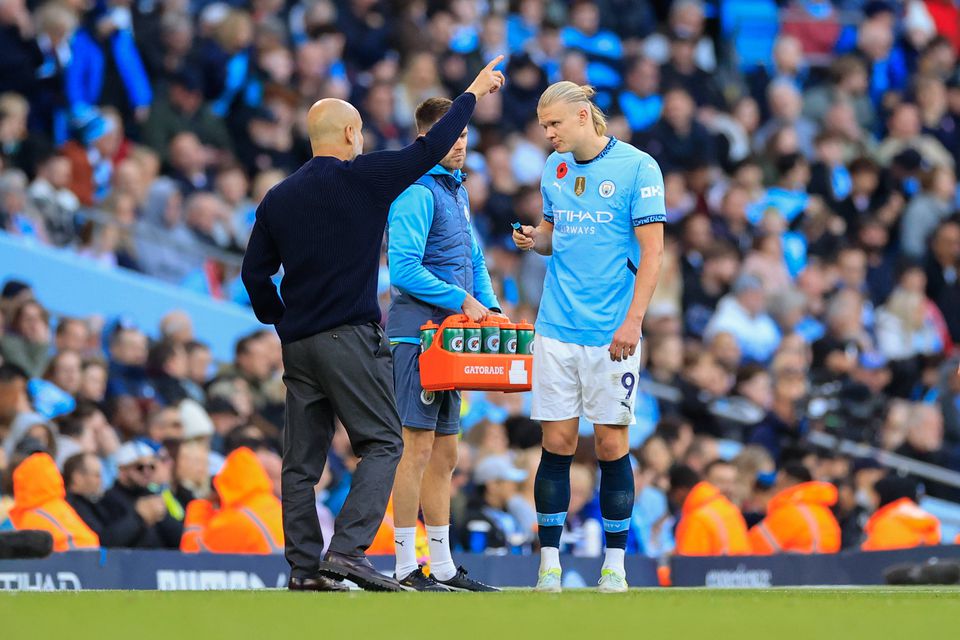 Guardiola: «Era fácil meter as culpas no Haaland»