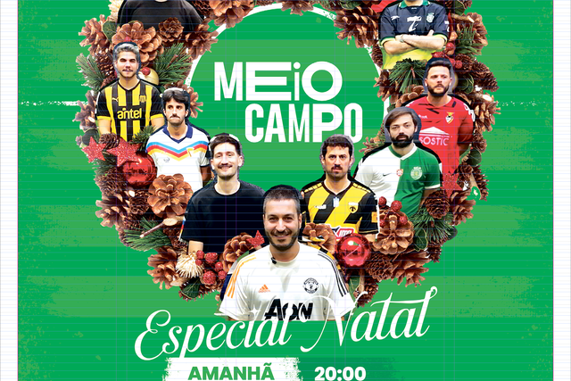 A BOLA TV: a programação desta quarta-feira, dia de Natal