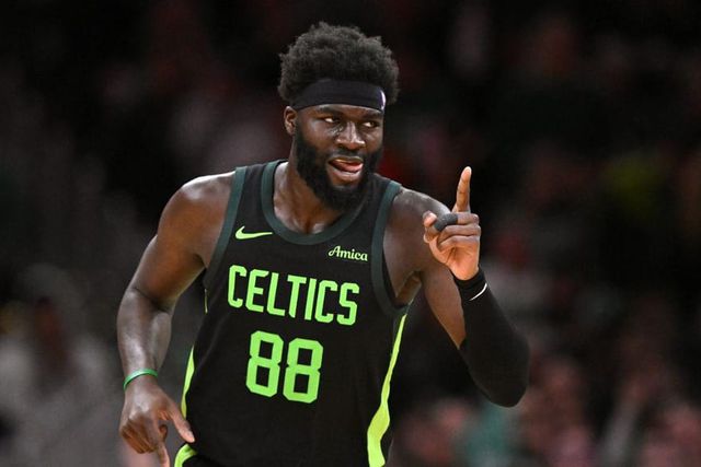 Neemias Queta com os Boston Celtics