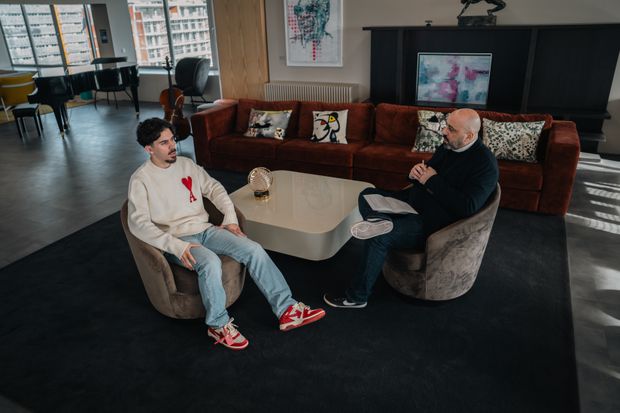 Vitinha, Figura do Ano de A BOLA, entrevistado por Luís Mateus -  Foto: André Carvalho