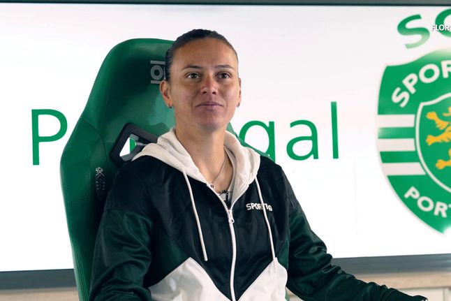 Entrevista a Flor Bonsegundo, futebolista do Sporting