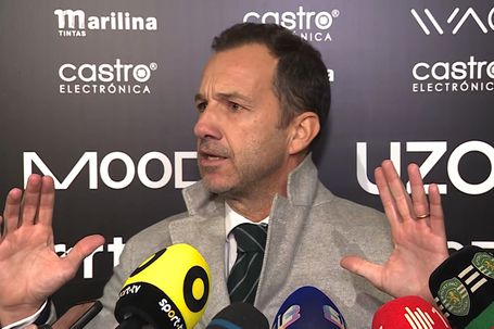 Frederico Varandas 'explodiu' após jogo em Guimarães (D.R.)