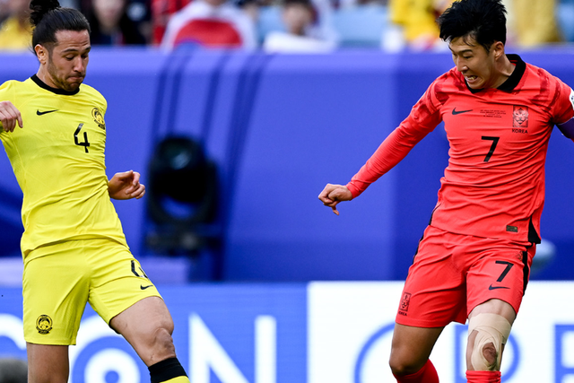Taça Asiática: Malásia ‘atira’ Coreia do Sul para o segundo lugar com golo aos… 90+15’