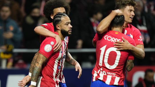 Taça do Rei: Atlético Madrid elimina Sevilha com golo solitário