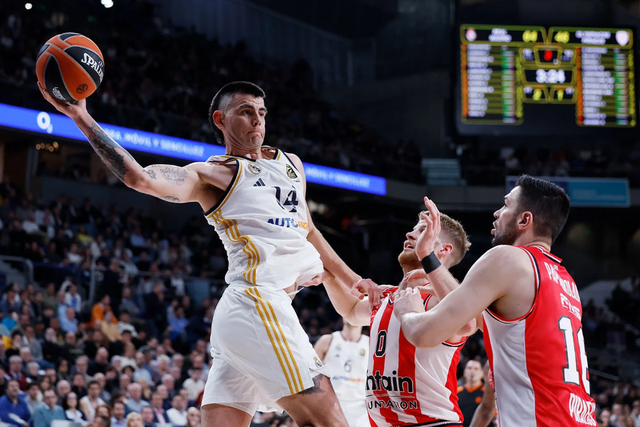 Euroliga: Real Madrid sofre, mas chega às 20 vitórias