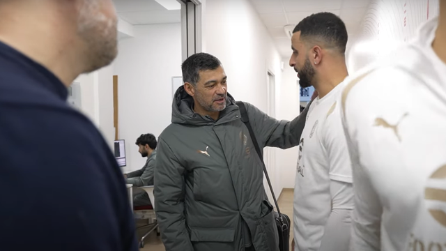 Conversa com Conceição e não só: o primeiro dia de Walker no Milan