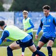 Deniz Gul no treino do FC Porto