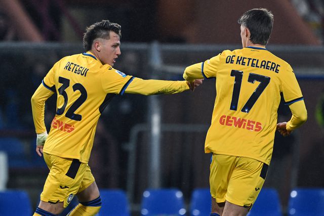 Retegui 'em brasa' salva Atalanta, que se aproxima do topo