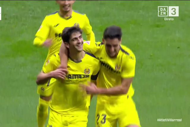 LaLiga: Gerard Moreno gelou o Metropolitano à meia-hora de jogo (vídeo)