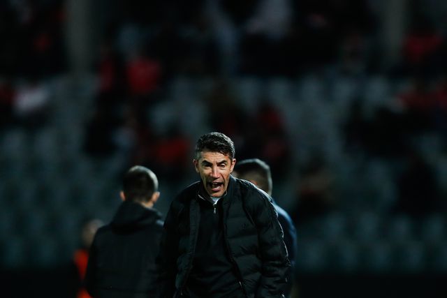 Bruno Lage no Casa Pia-Benfica (PAULO CUNHA /LUSA)
