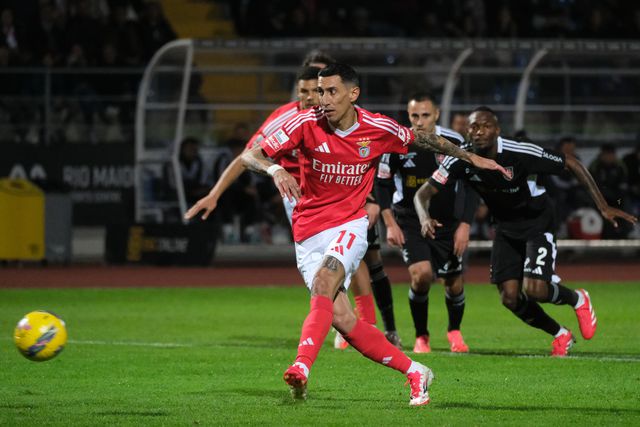 Di María no Casa Pia-Benfica (PAULO CUNHA /LUSA)