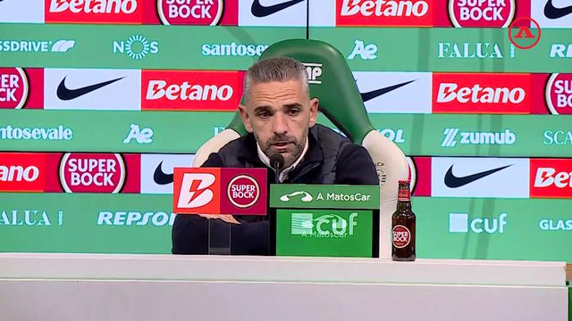«Acredito que resultado do Benfica tenha mexido um pouco na cabeça dos nossos jogadores»