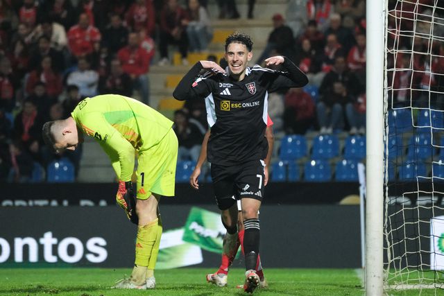 Nuno Moreira tem sido uma das figuras da temporada do Casa Pia (Foto: Carlos Barroso/LUSA)