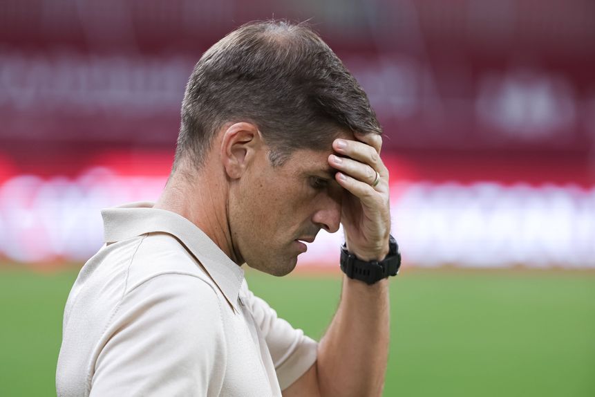 Robert Moreno, treinador espanhol de 48 anos, está atualmente no desemprego