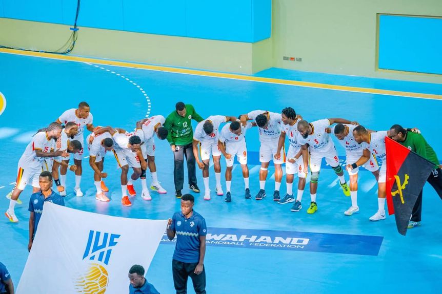 Equipa nacional angolana de andebol a uma vitória do apuramento para o Campeonato do Mundo...