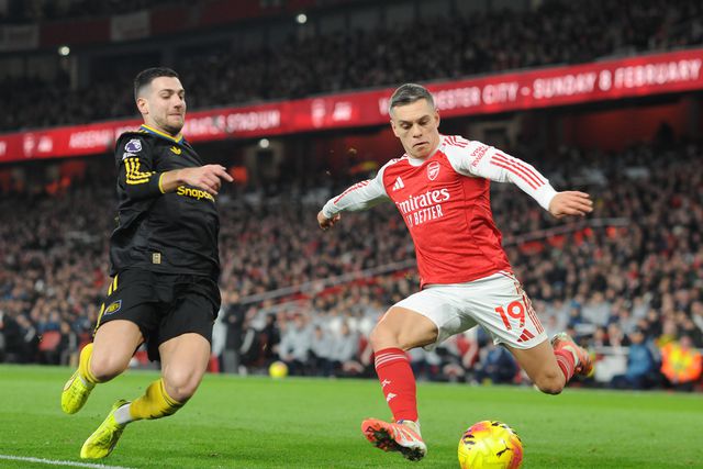 Diogo Dalot no Arsenal-Man. United