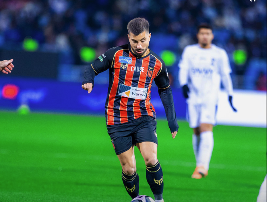 Tozé esteve em destaque - Foto: Al Riyadh