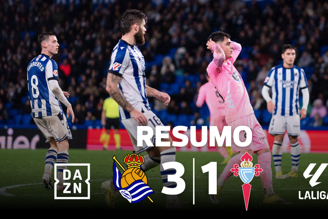 Real Sociedad heróica bate Celta (resumo)