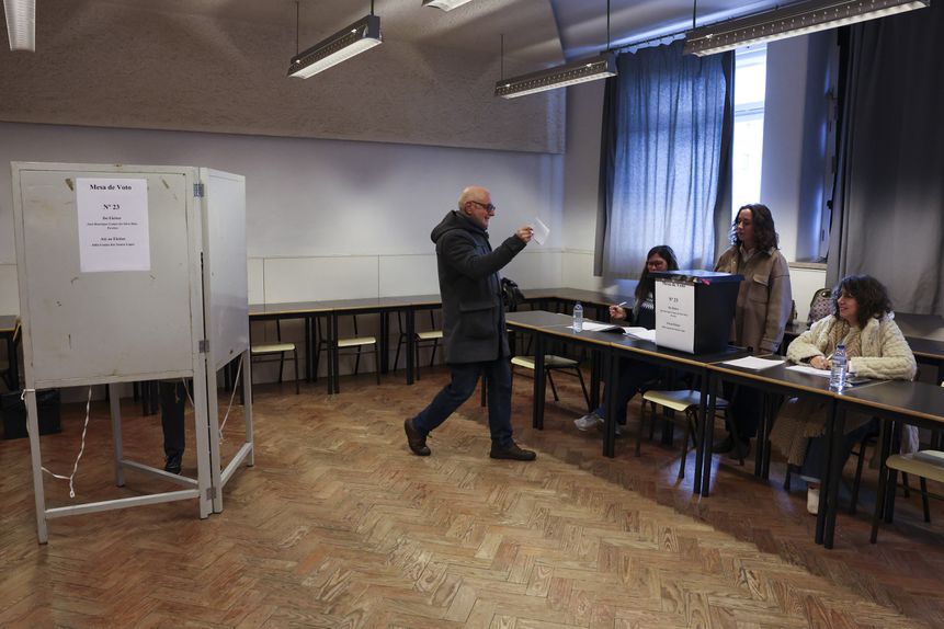 Eleições presidenciais - Foto: PAULO NOVAIS/LUSA