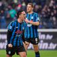 Raspadori celebra golo na estreia pela Atalanta (IMAGO)
