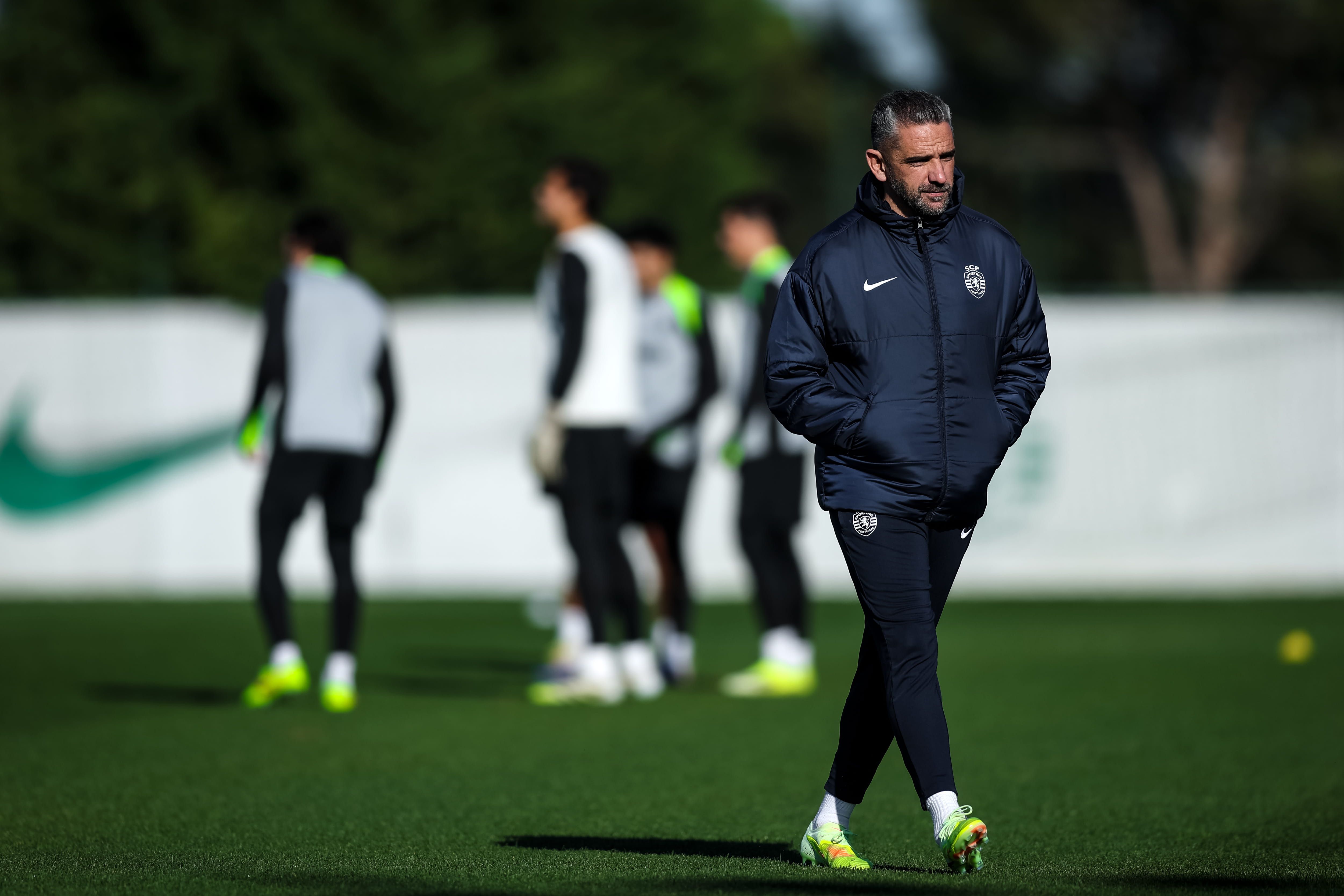 Rui Borges, treinador de 44 anos do Sporting - Foto: SPORTING CP