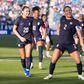 Trinity Rodman celebra golo marcado ao Paraguai (IMAGO)