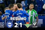 Alavés ganha fôlego na luta pela manutenção na LaLiga às custas do Bétis (resumo)