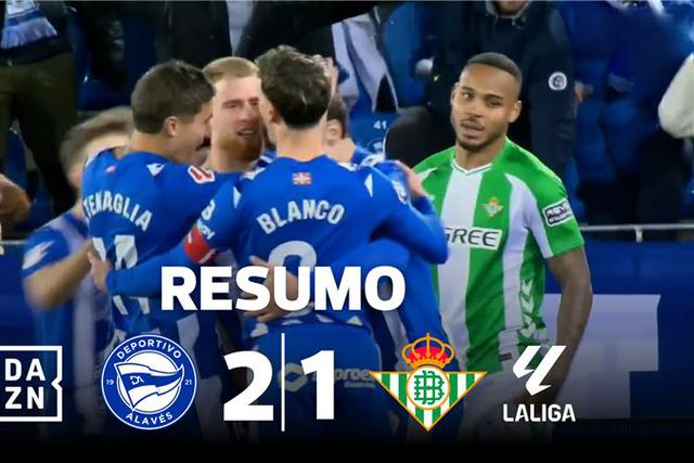 Alavés ganha fôlego na luta pela manutenção na LaLiga às custas do Bétis (resumo)