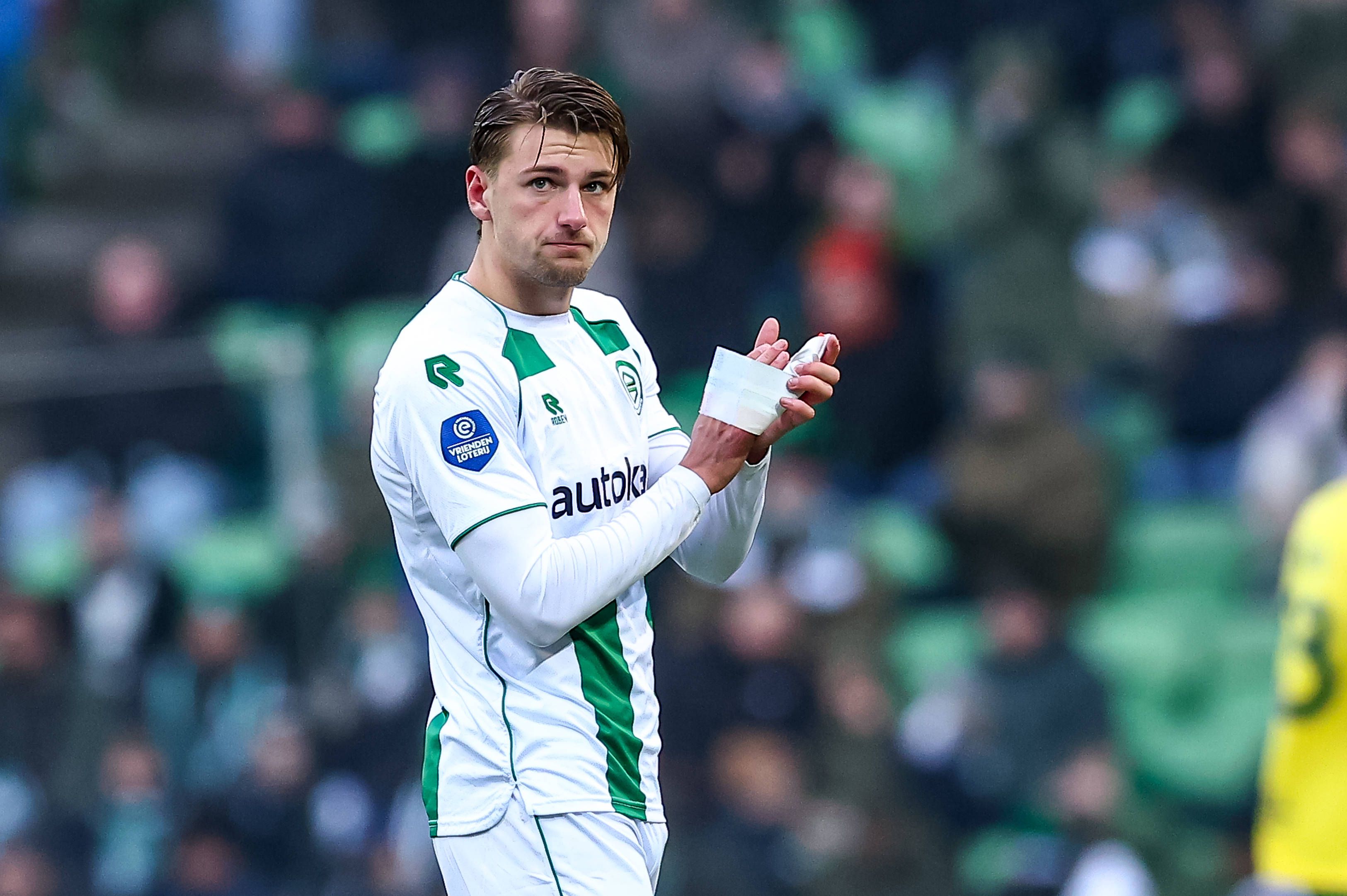 Resink aplaudiu os adeptos do Groningen