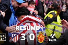 O resumo da vitória do At. Madrid sobre o Maiorca