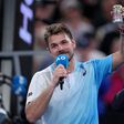 Momento de boa disposição protagonizado no adeus de Stan Wawrinka ao Open da Austrália