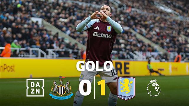 Tiki-taka do Aston Villa em Newcastle e Buendía abre as contas com um golaço