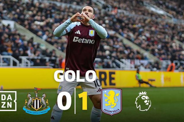 Tiki-taka do Aston Villa em Newcastle e Buendía abre as contas com um golaço