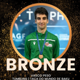Vasco Peso conquista medalha de bronze em Baku
