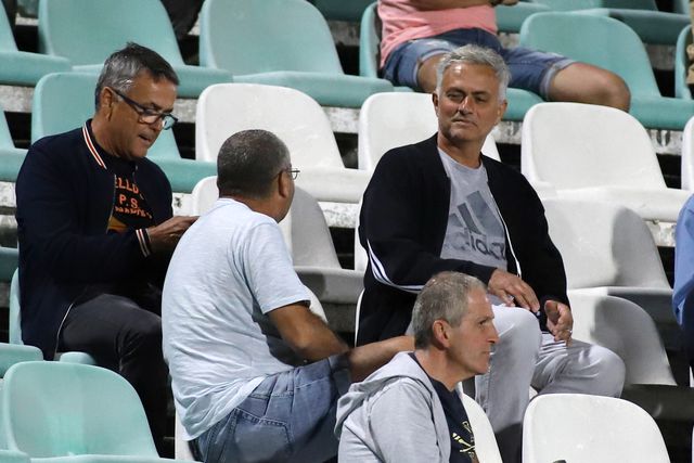 FOTO: José Mourinho voltou ao Bonfim para ver o Vitória