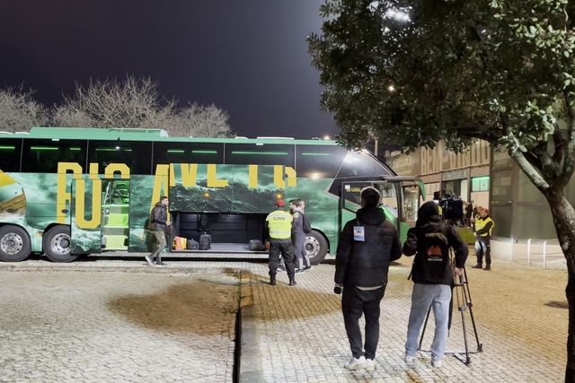 Rio Ave já chegou ao Estádio dos Arcos