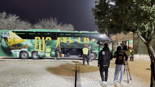 Rio Ave já chegou ao Estádio dos Arcos