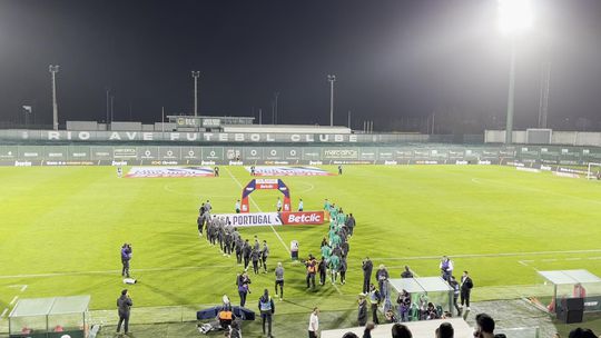 Rio Ave e Sporting no relvado