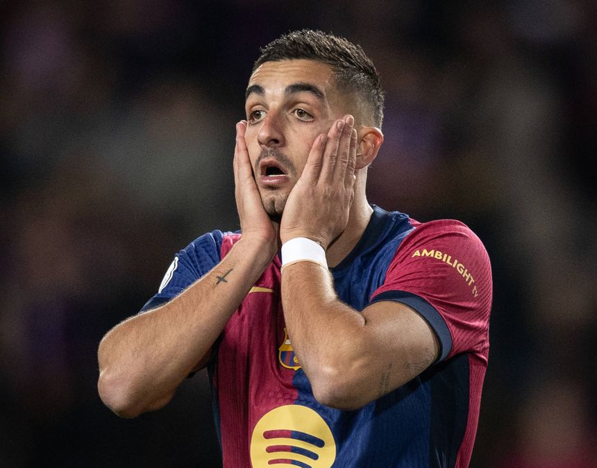 Ferrán Torres teve duas oportunidades claras de golo, mas falhou e foi substituído por Lewandowski, que marcou