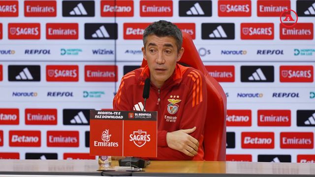 Bruno Lage e o «peso» do duelo com o SC Braga: «No Benfica, todos os jogos têm esse peso»