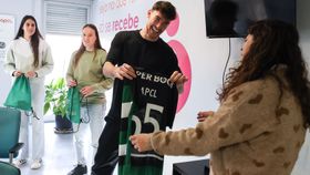 Sporting: Franco Israel em ação social
