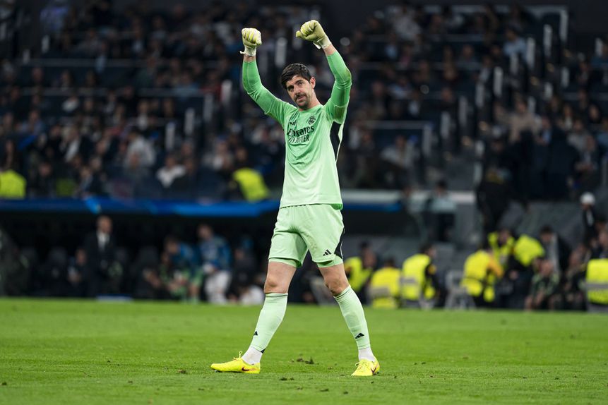 Courtois celebra apuramento para os oitavos de final da Champions