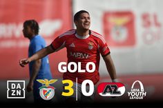 Benfica em modo rolo compressor e Francisco Silva bisa