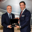 Florentino Pérez e Rui Costa - Foto: Real Madrid