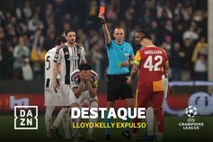 Esta entrada duríssima de Lloyd Kelly só podia ter um desfecho...