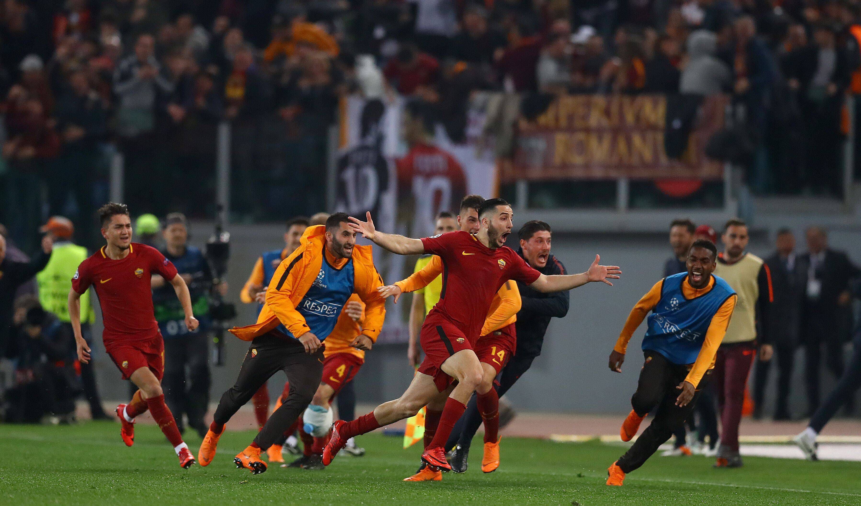 Roma-Barcelona (3-0, em 2018) - €658,8M de diferença - Italianos avançaram com golos fora, Manolas fez a diferença