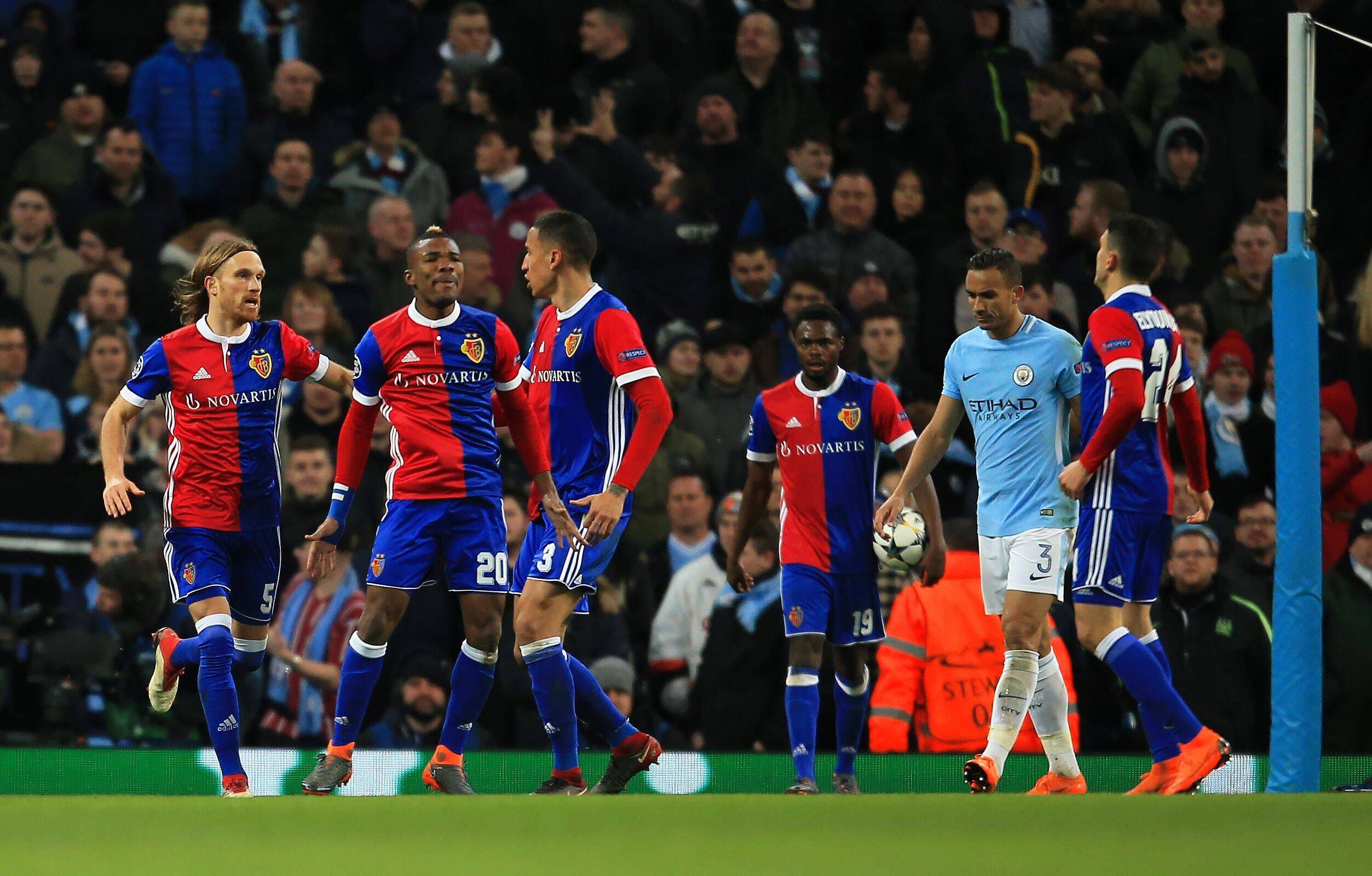 Basileia-Man. City (2-1 no Etihad, em 2018) - €741,7M de diferença - Suíços perderam depois por 0-4 em casa nos 'quartos'