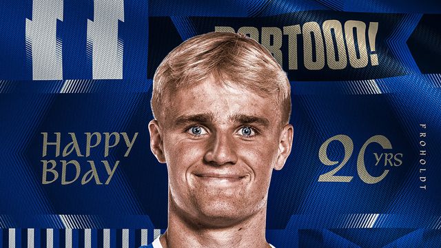 Froholdt fez anos e houve discurso em bom português